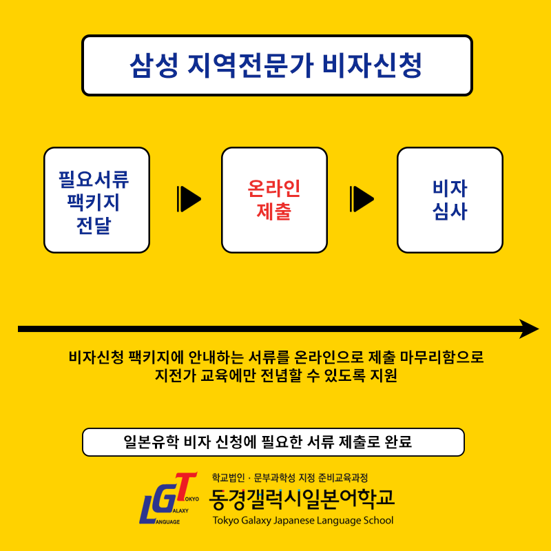 삼성 지역전문가 비자신청